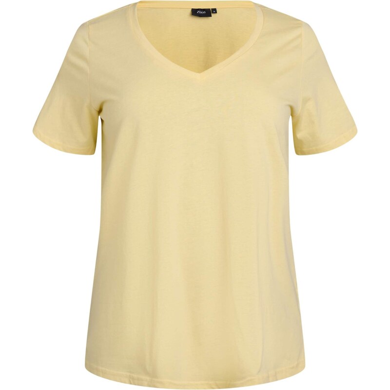 Zizzi Tričko Mkatja žltá 65694268