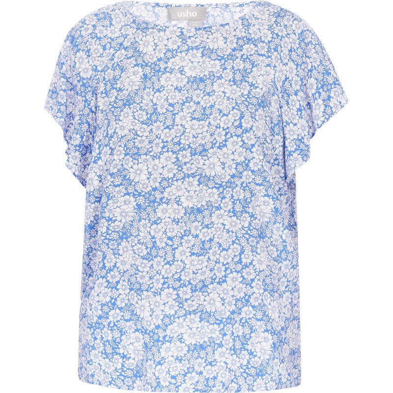 Usha Blúzka modrá / biela 66139693