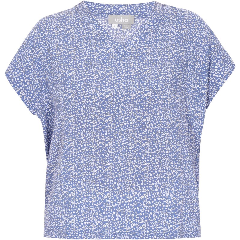 Usha Blúzka modrá / biela 66139373