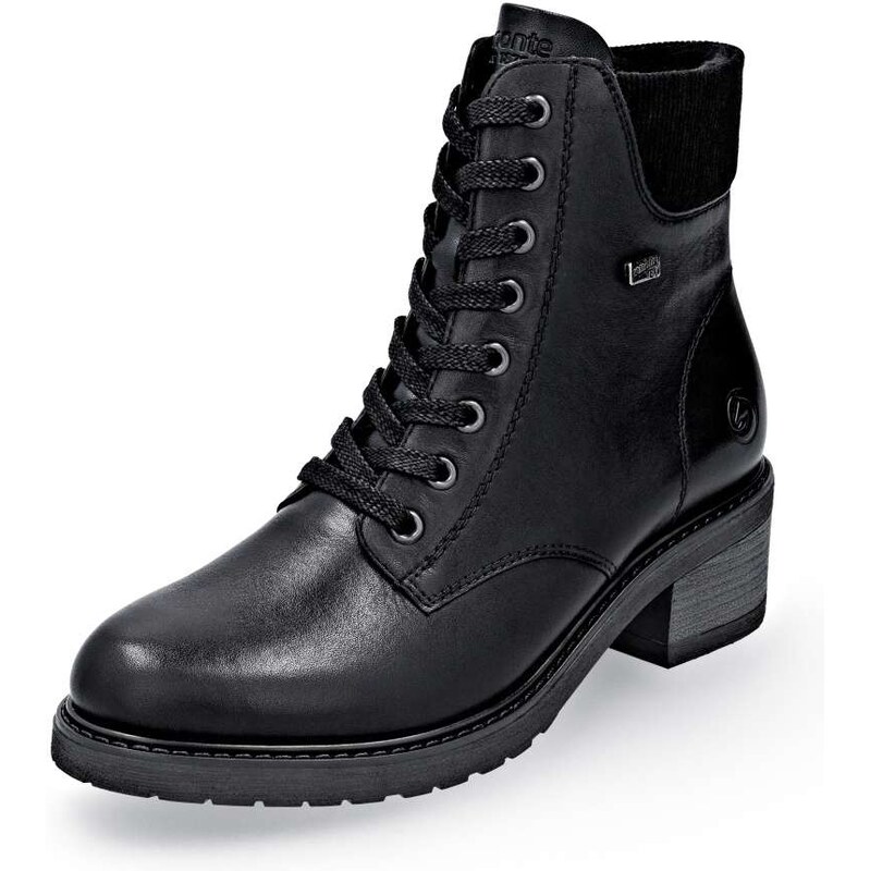 RIEKER Dámska členková obuv REMONTE D1A70-01 čierna W5 64202968