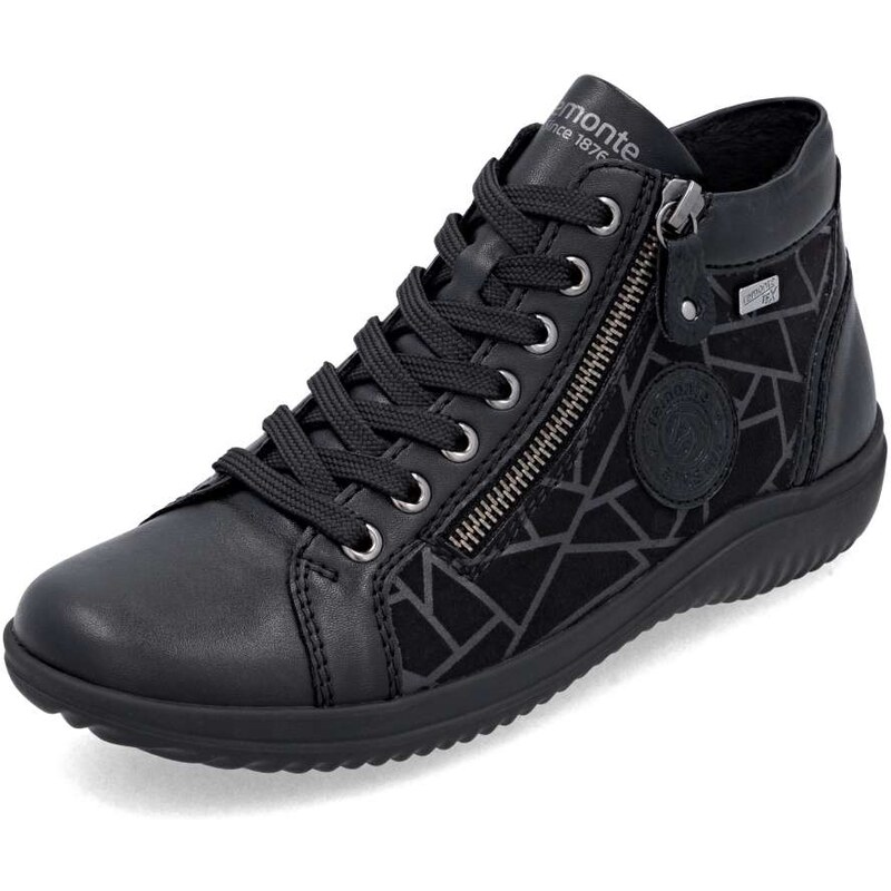 RIEKER Dámska členková obuv REMONTE D1E72-00 čierna W5 64202970