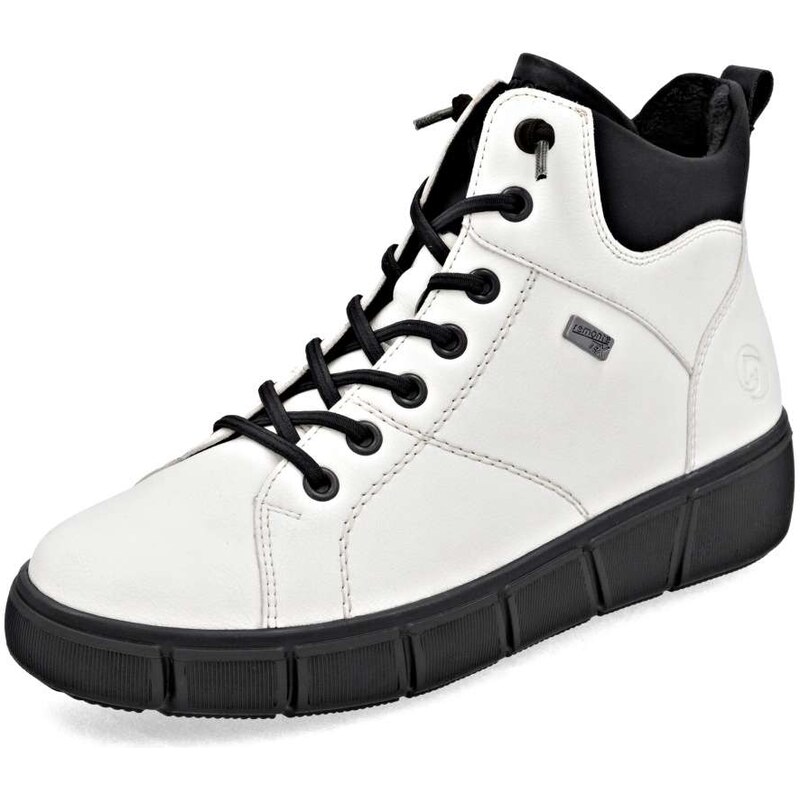 RIEKER Dámska členková obuv REMONTE D1T76-80 biela W5 64202972