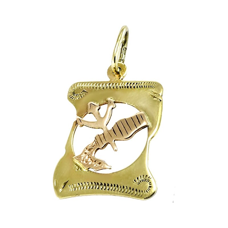 Zlatý prívesok Glare 603 64203205