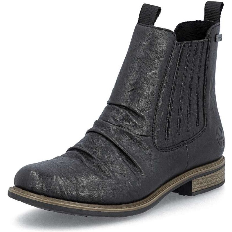 Dámska členková obuv RIEKER 74855-00 čierna W5 64203396