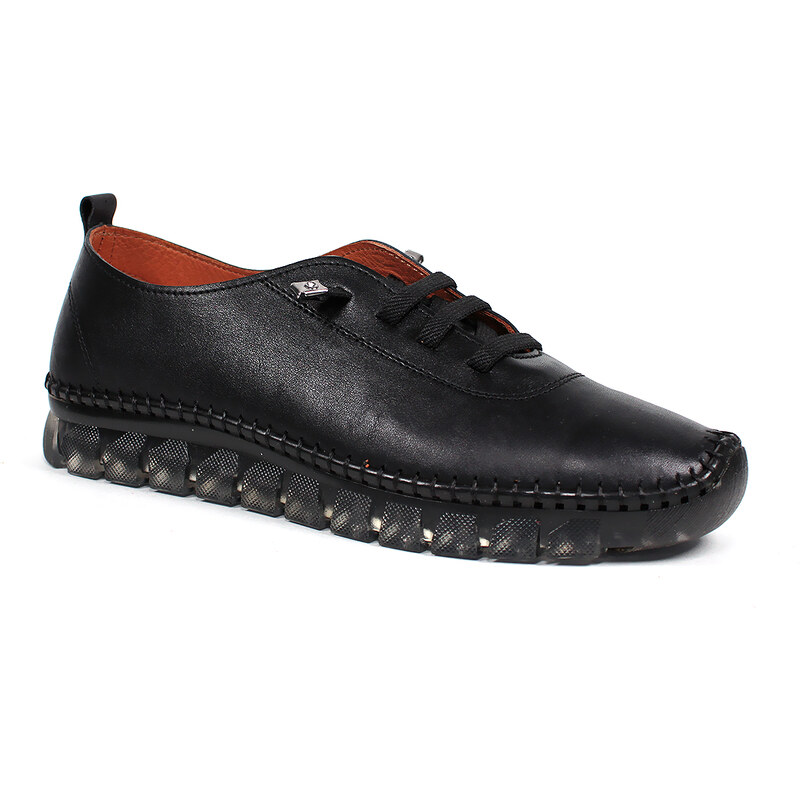 Secretshoes Flexibilné kožené poltopánky 64203512