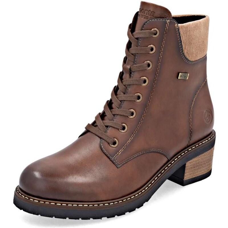 RIEKER Dámska členková obuv REMONTE D1A70-24 hnedá W5 64204081