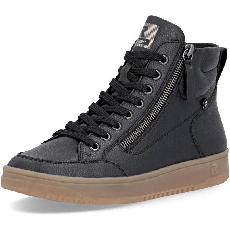 Dámska členková obuv RIEKER W1971-00 čierna W5 64204089