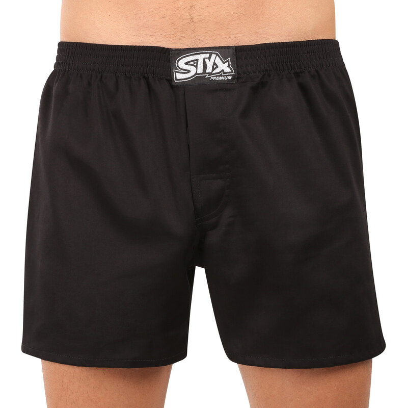 Pánske trenky Styx premium art klasická guma čierne (AP960) 64203920