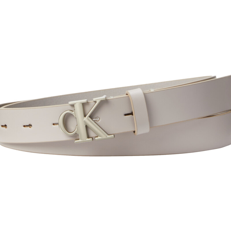 Calvin Klein Dámsky kožený opasok LV04K7017GRMU 80 cm 66579377