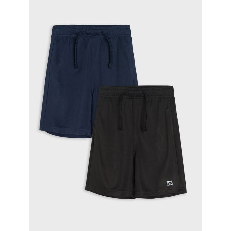 Sinsay - Súprava 2 šortiek Active - čierna 65745320