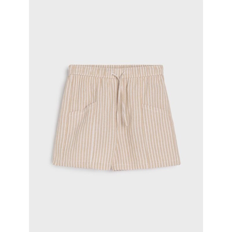 Sinsay - Rebrované šortky - viacfarebná 65744523