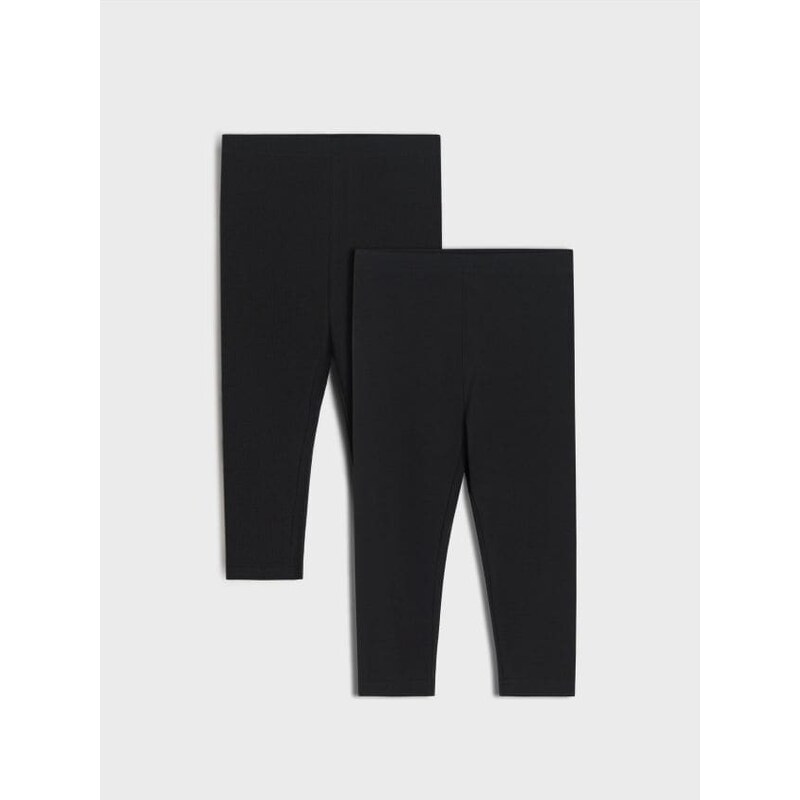 Sinsay - Súprava 2 legín - čierna 65764348