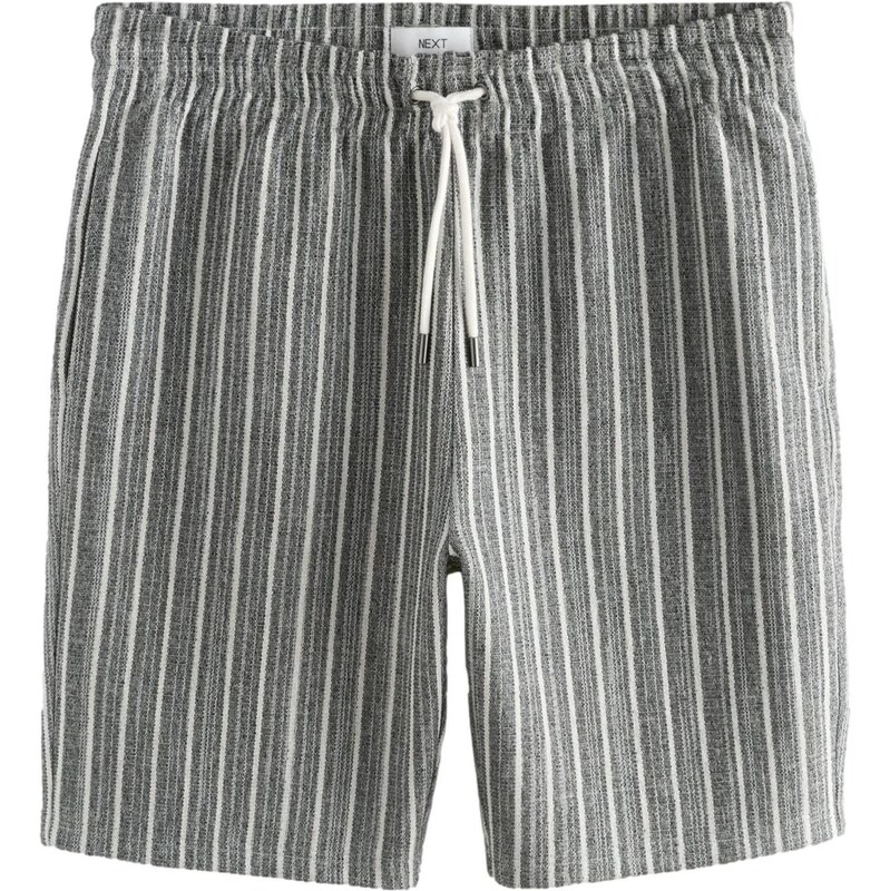 Next Nohavice tmavomodrá / biela 64413693