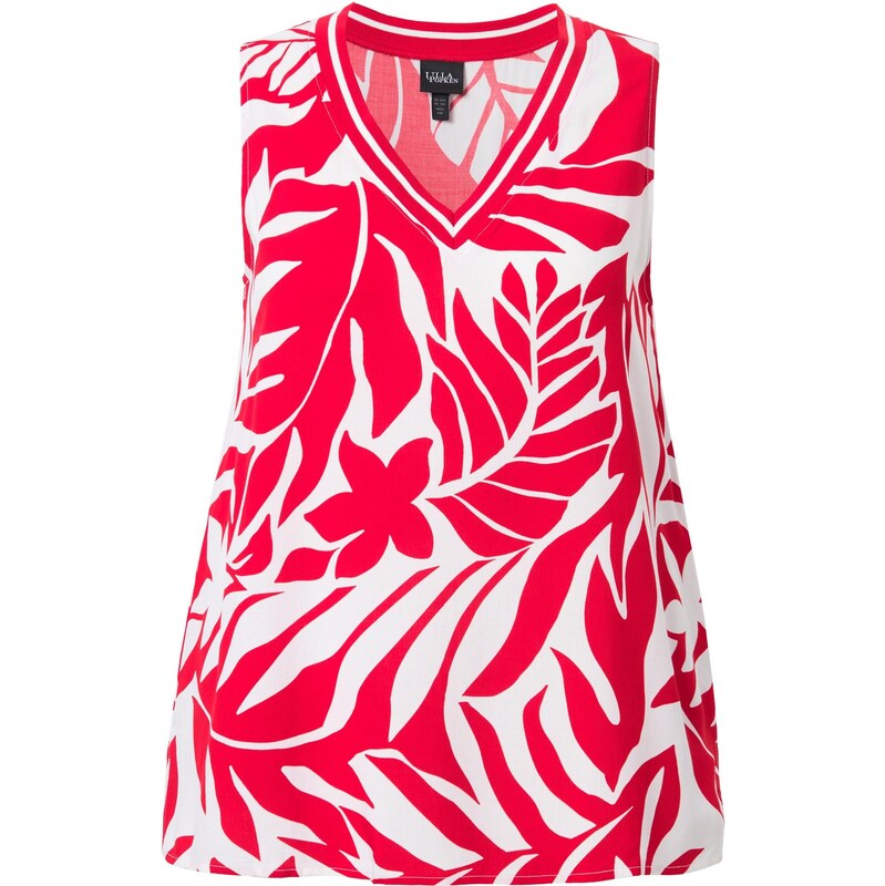 Ulla Popken Blúzka červená / biela 64216577