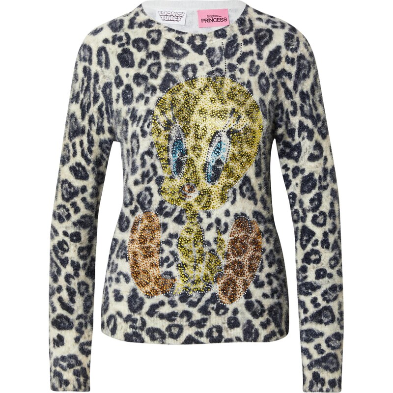 Frogbox Sveter béžová / žltá / oranžová / čierna 64265506