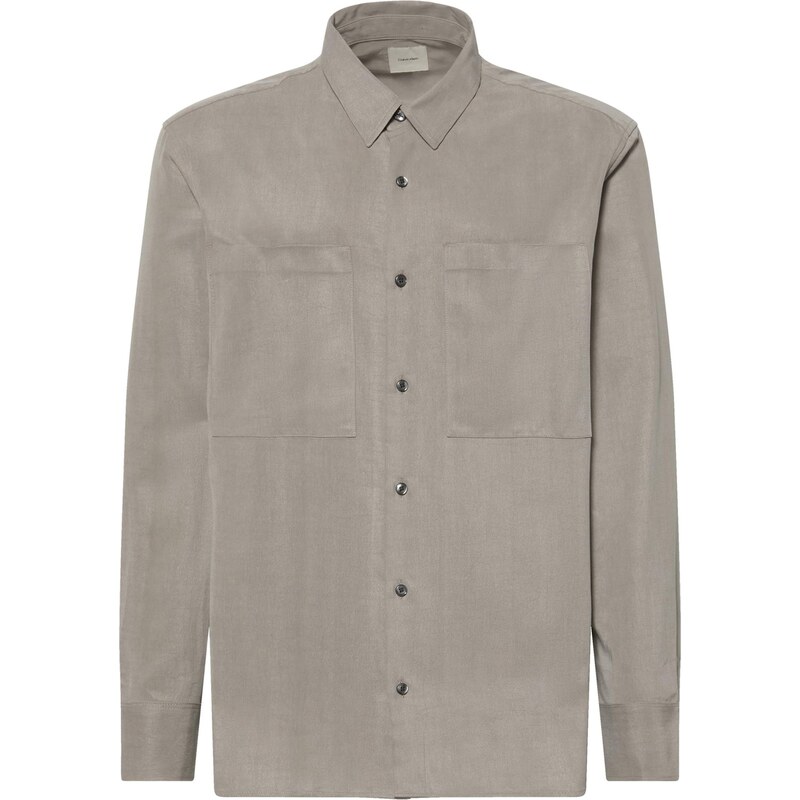 Calvin Klein Košeľa tmavošedá 64217237