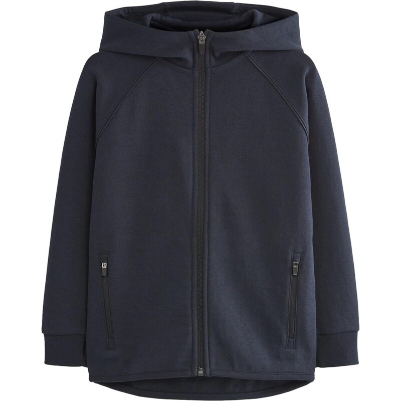 Next Tepláková bunda námornícka modrá 64458060