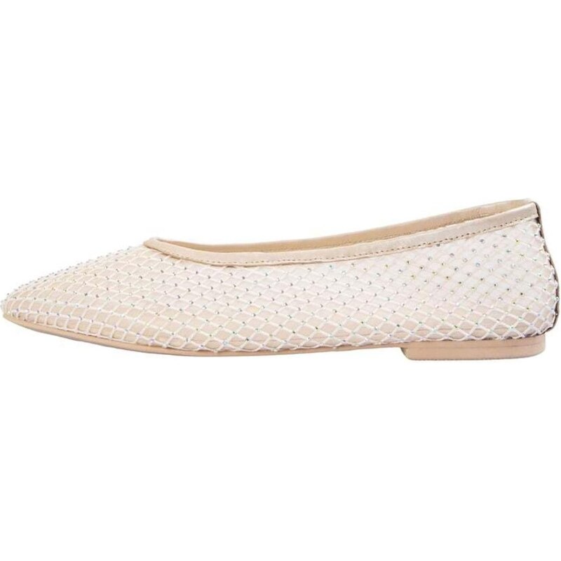 Scalpers Baleríny Brilliant béžová / prírodná biela 64254403