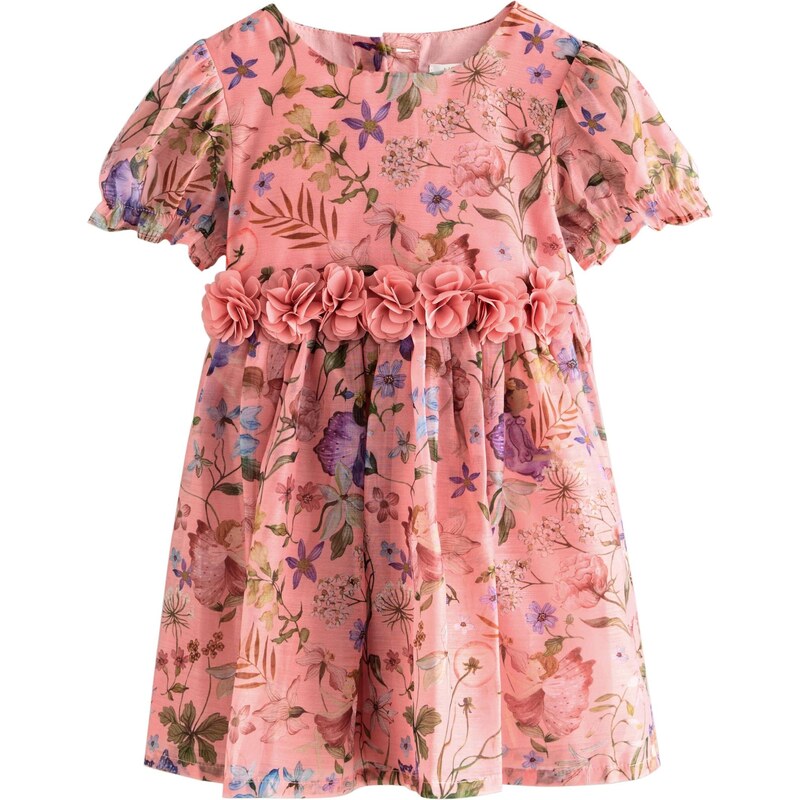 Next Šaty svetlomodrá / zelená / tmavofialová / pitaya 65652986