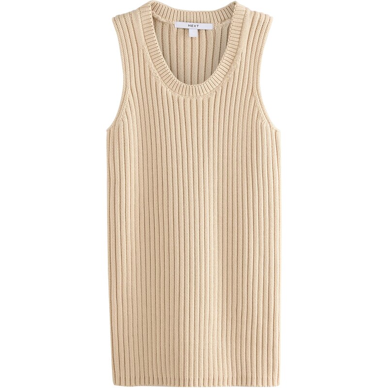 Next Vyšívaný top béžová 65843637