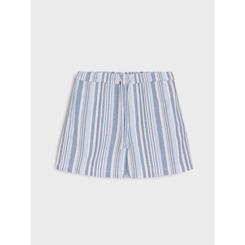 Sinsay - Rebrované šortky - viacfarebná 65744561