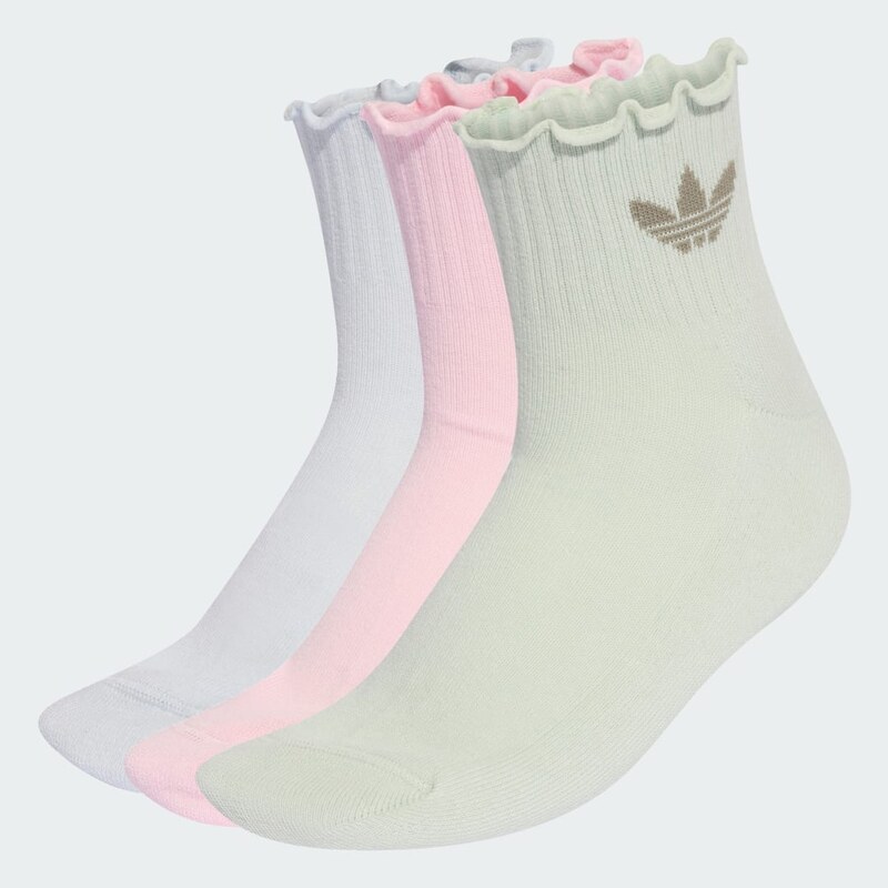 Adidas Ponožky s volánikmi 3-balenie 64217919