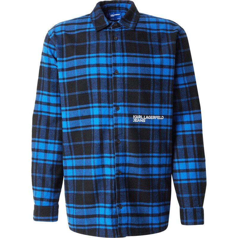 KARL LAGERFELD JEANS Košeľa modrá / čierna 57280762