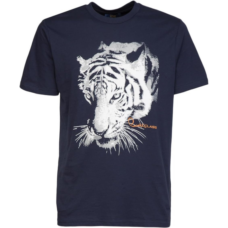 CAVALLI CLASS Tiger Blue tričko 64224607
