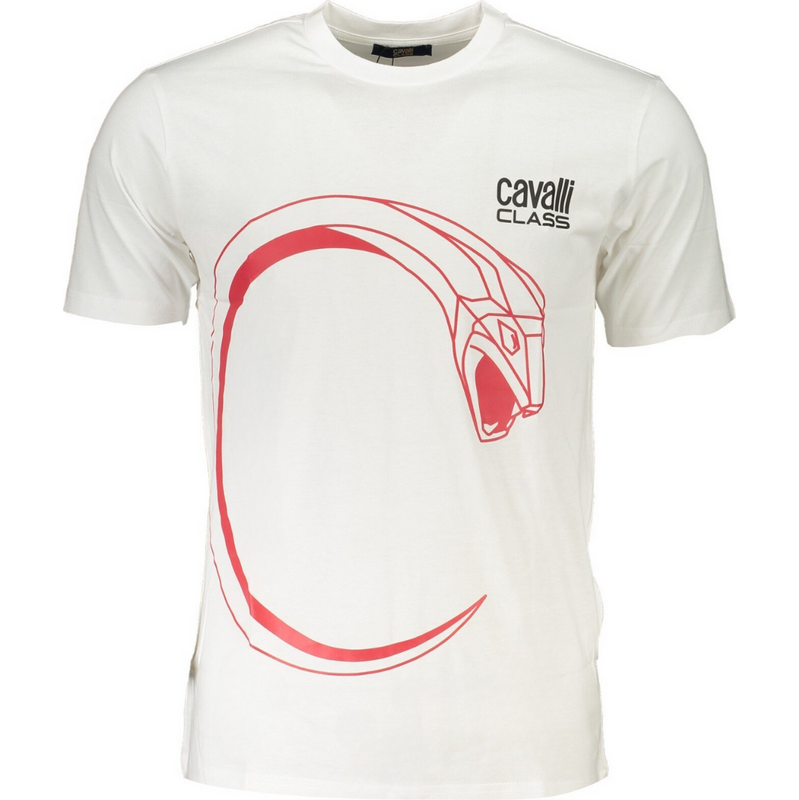 CAVALLI CLASS Snake White tričko 64224609