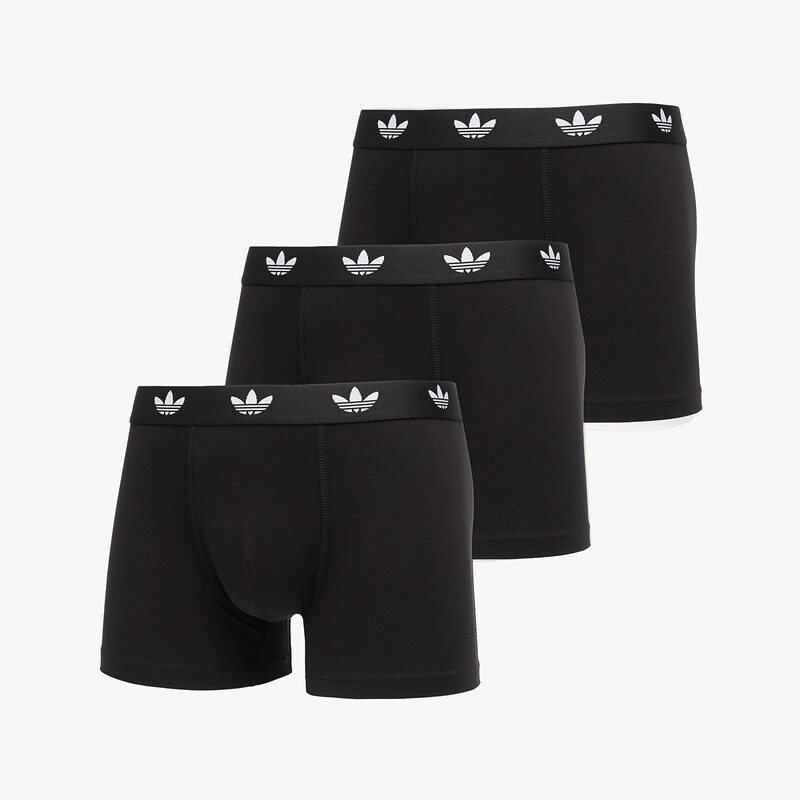 adidas Originals Boxerky adidas Trunk 3-Pack Black S 64225550