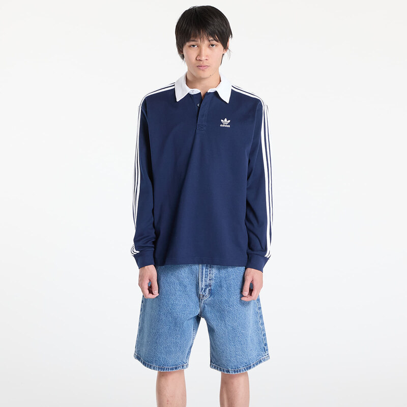 adidas Originals Tričko adidas Adicolor Rugby Polo Shirt Night Indigo/ 64225477