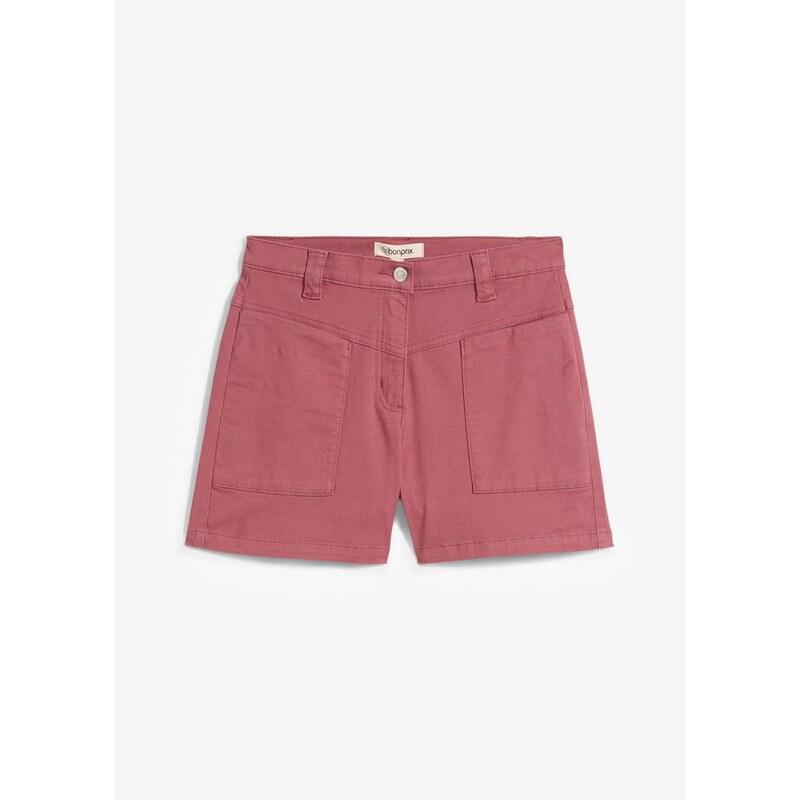 bonprix Twillové šortky, farba fialová 64226264