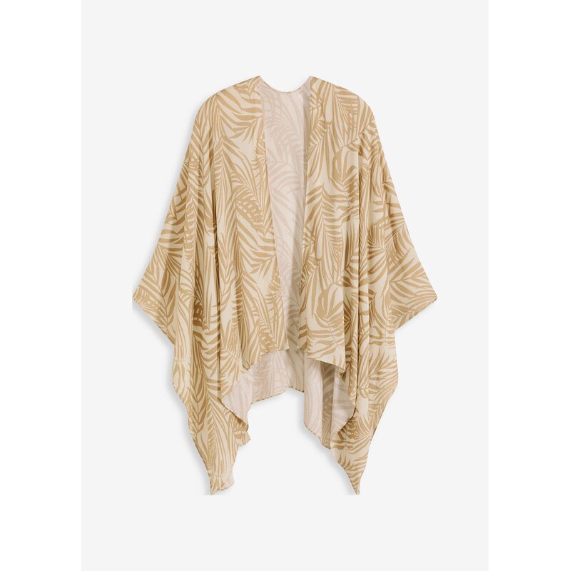 bonprix Pončo, farba béžová 64226470