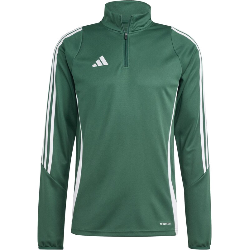 ADIDAS PERFORMANCE Športová mikina Tiro 24 tmavozelená / biela 64253772