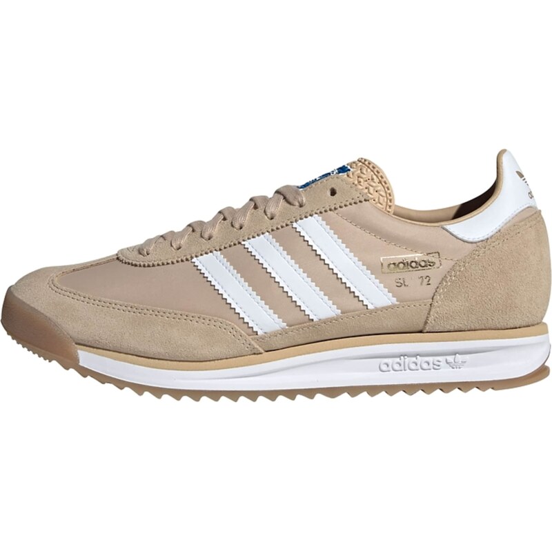 ADIDAS ORIGINALS Nízke tenisky SL 72 RS farba ťavej srsti / biela 64231457
