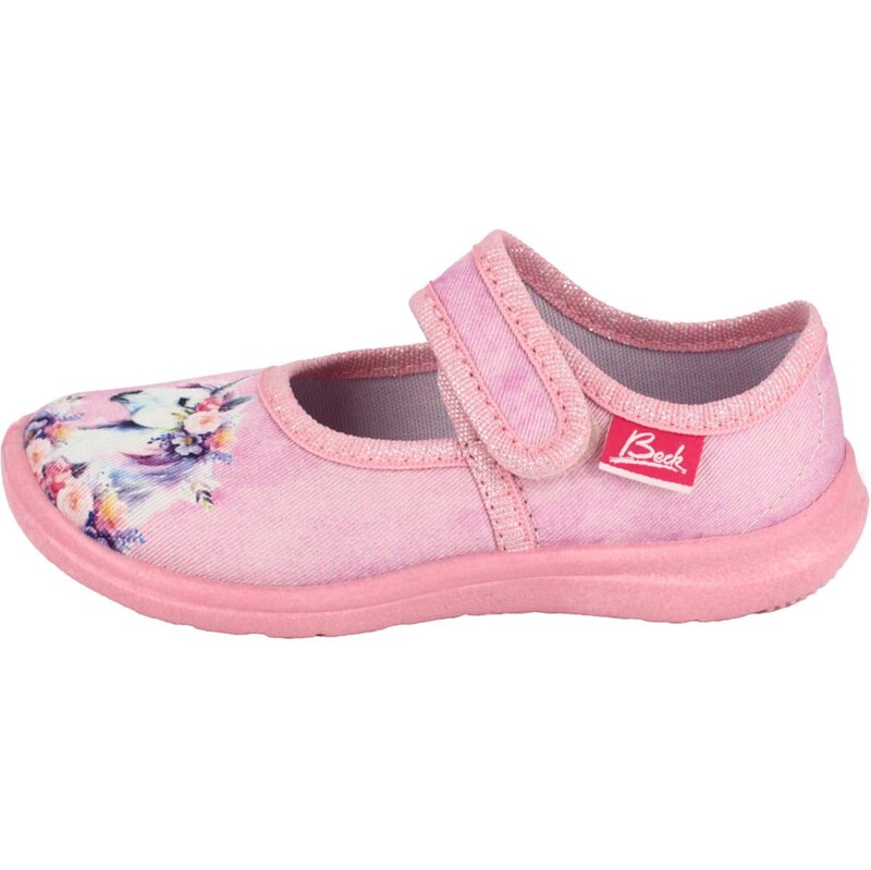 BECK Obuv na prvé kroky Fairy Horse žltá / levanduľová / ružová / 64231498