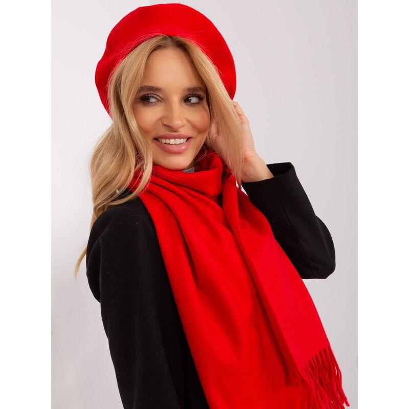 Wool Fashion Italia Šál-AT-SZ-23185.93P-tmavo zelený 66630671