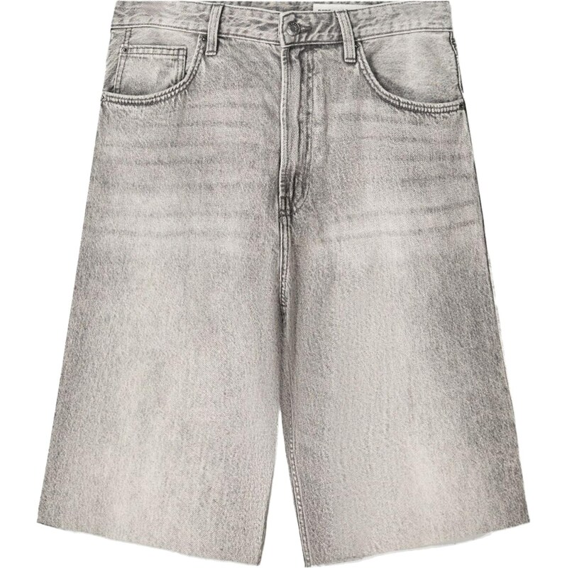 Bershka Džínsy svetlosivá 65881771