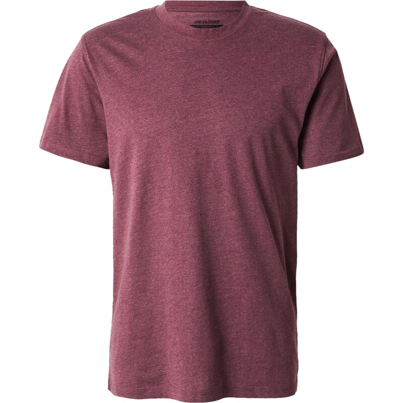 Only & Sons Tričko ONSMAX vínovo červená 64231666