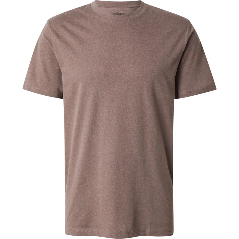 Only & Sons Tričko ONSMAX mokka 64231670