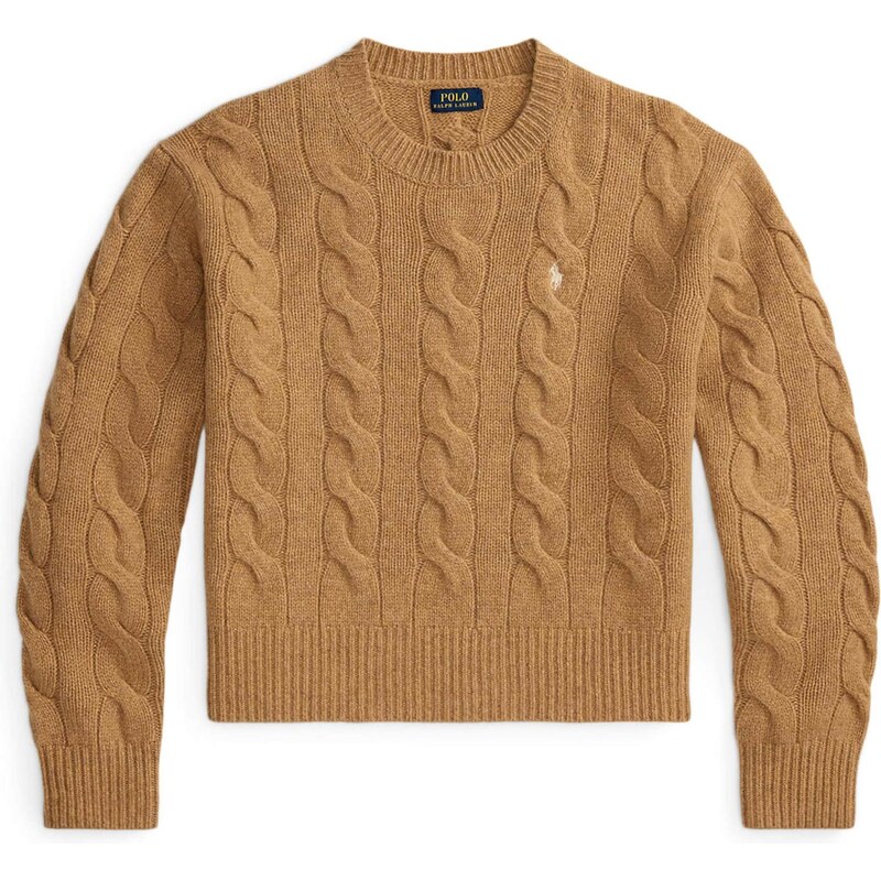 Polo Ralph Lauren Sveter farba ťavej srsti 64231750