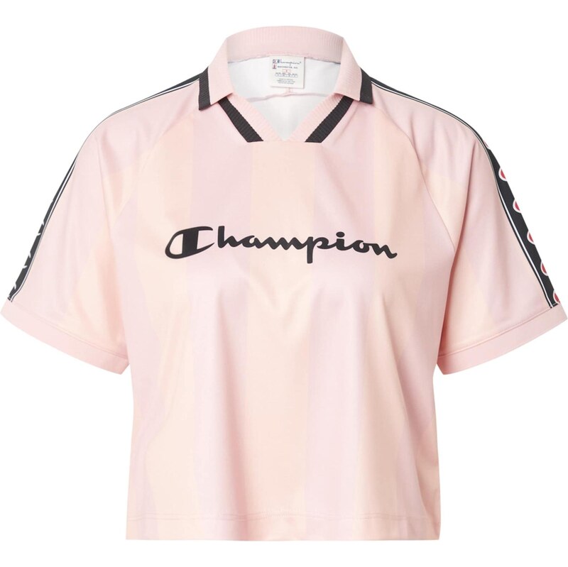 Champion Authentic Athletic Apparel Tričko rosé / červená / čierna / 64231739