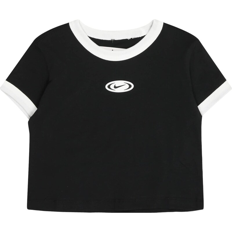 Nike Sportswear Tričko čierna / biela 64231867