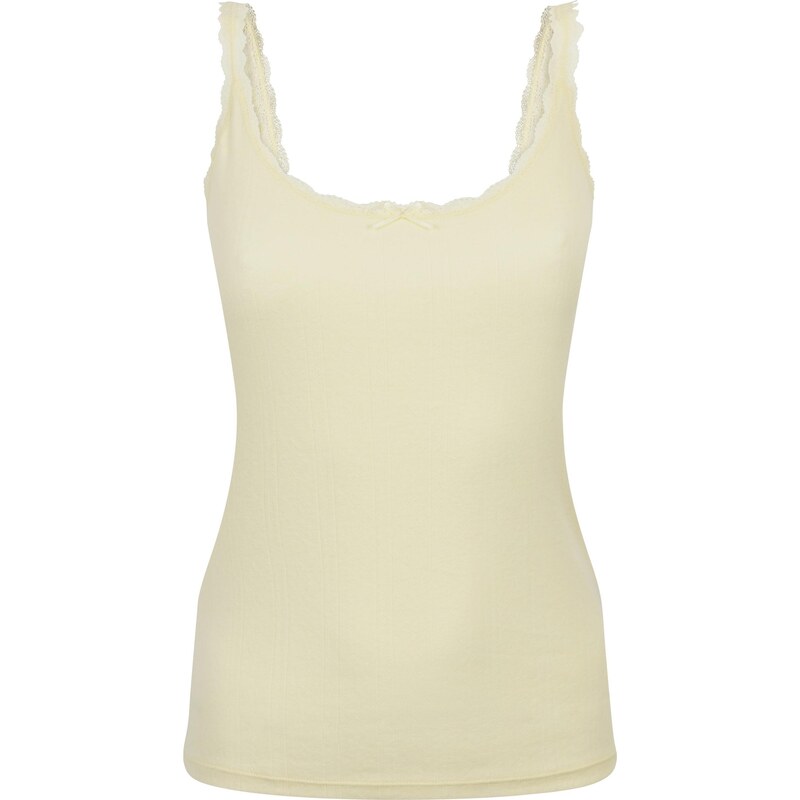 Hunkemöller Tričká na spanie svetložltá 65877948