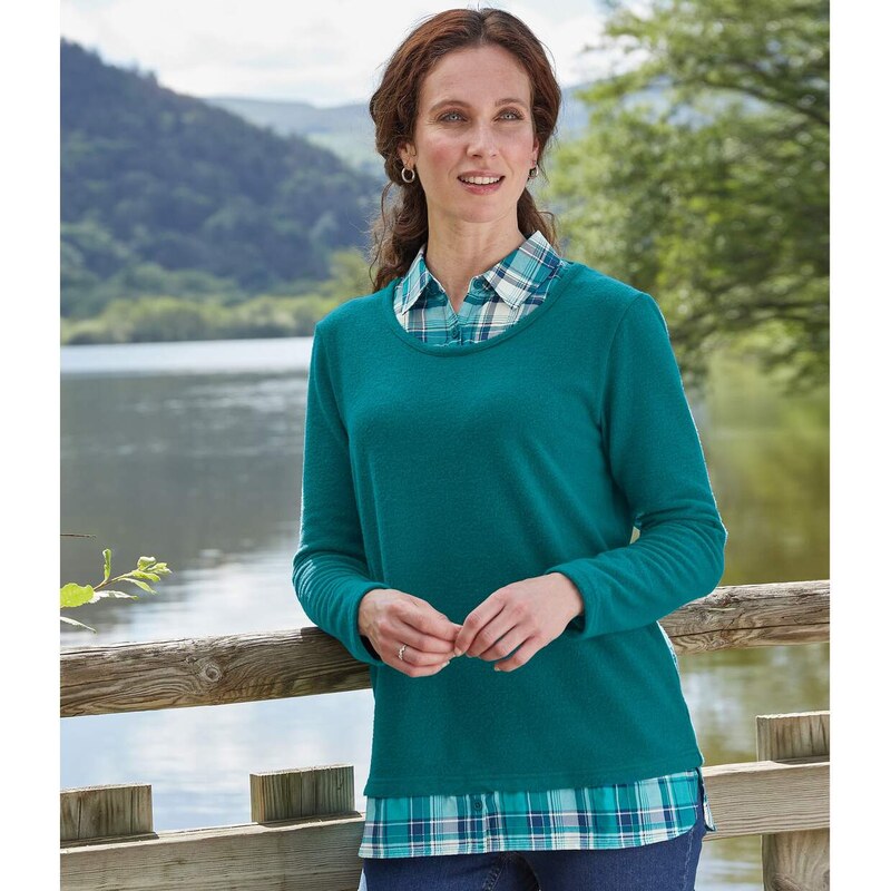 Sveter 2v1 Atlas For Men Zelená 64094175