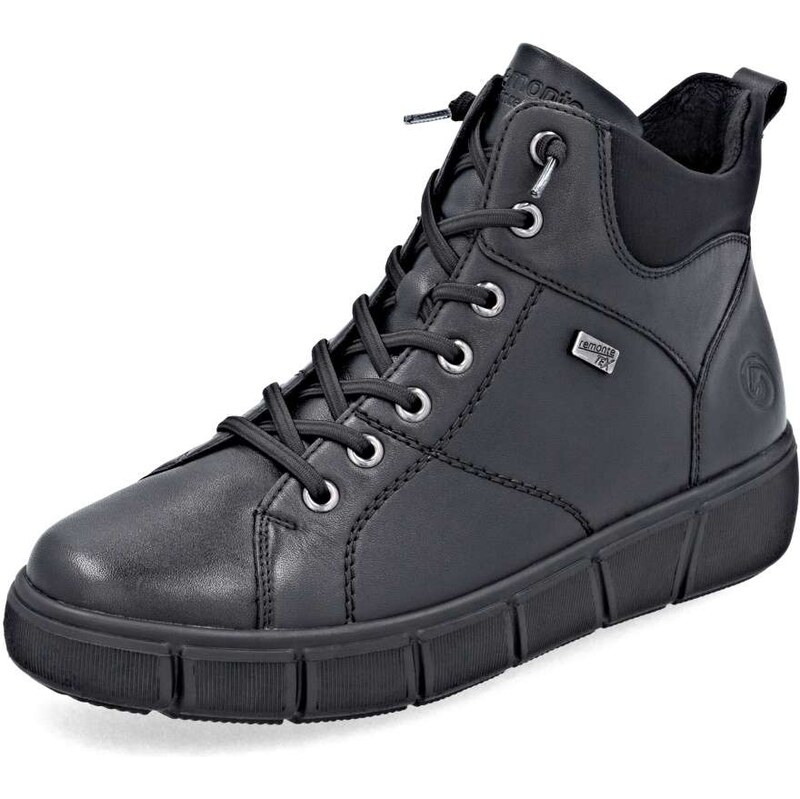 RIEKER Dámska členková obuv REMONTE D1T76-00 čierna W5 64244682