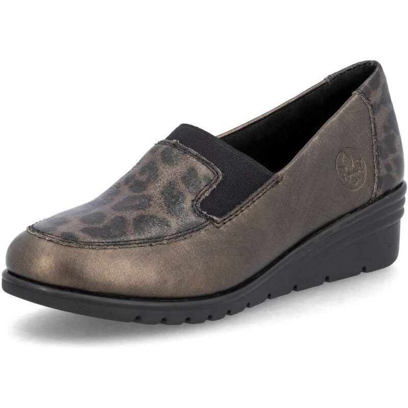 Dámske mokasíny RIEKER L5351-90 hnedá S6 64244700