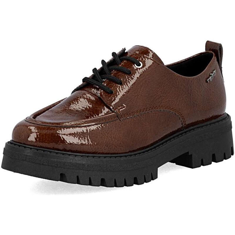 Dámske poltopánky RIEKER 47500-25 hnedá W5 64244703