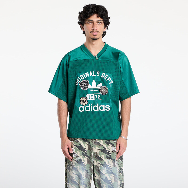 Tričko adidas Originals Dept. Graphic Mesh Jersey Collegiate Green L 64244872