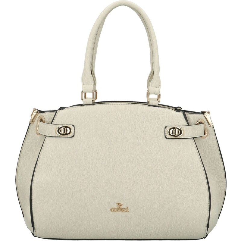 Coveri World Dámska kabelka do ruky krémová - Coveri Manga krémová 64284677